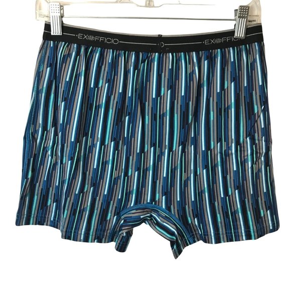 ExOfficio Men's Sol Cool Print Boxer (Size Small) - Picture 2 of 2